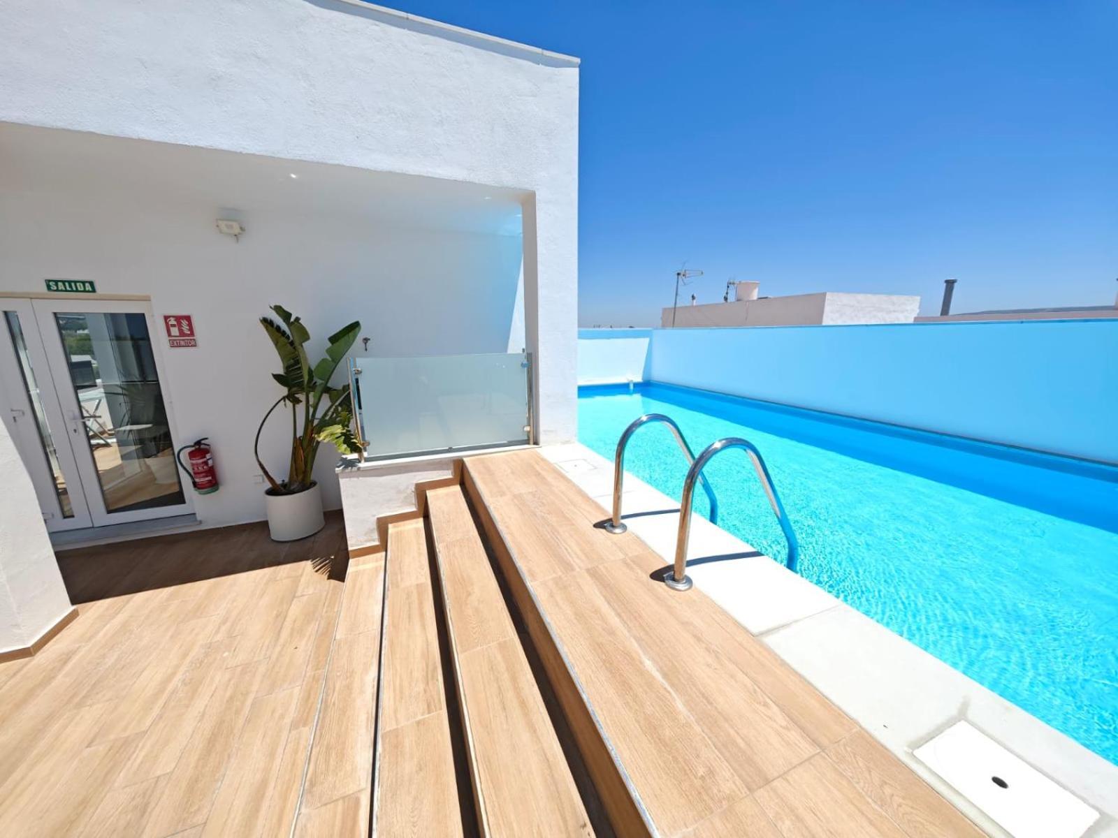 Apartamento A Estrenar En Planta Primera C Con Piscina Barbate Exterior foto